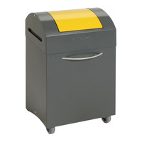 stumpf® Wertstoffbehälter 45 l grau/gelb Produktbild