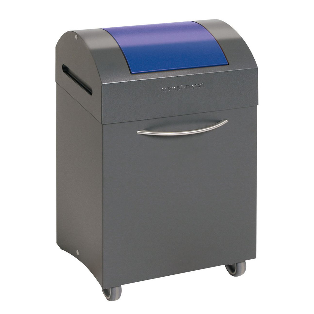 stumpf® Wertstoffbehälter grau-blau Produktbild img1 L