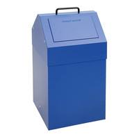 stumpf® Wertstoffsammler 45 l blau stationär Produktbild