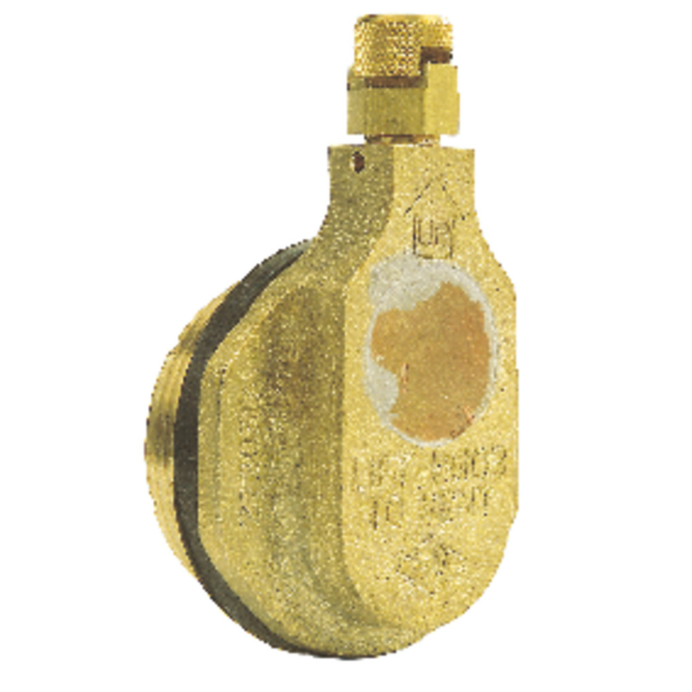 asecos® Fass-Sicherheitsventil Messing Gewinde 2" Auslösedruck 0,35 bar 1,1 kg Produktbild img1 L