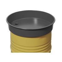 asecos® Einfülltrichter ohne Sieb Stahl, B650xT650x H135 hoch 30l Produktbild