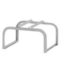 asecos® Fassbock St vz. 600x600x380 1x200l Fa lieg. Stahlr.-Konst. m Fassaufl-Pro Produktbild