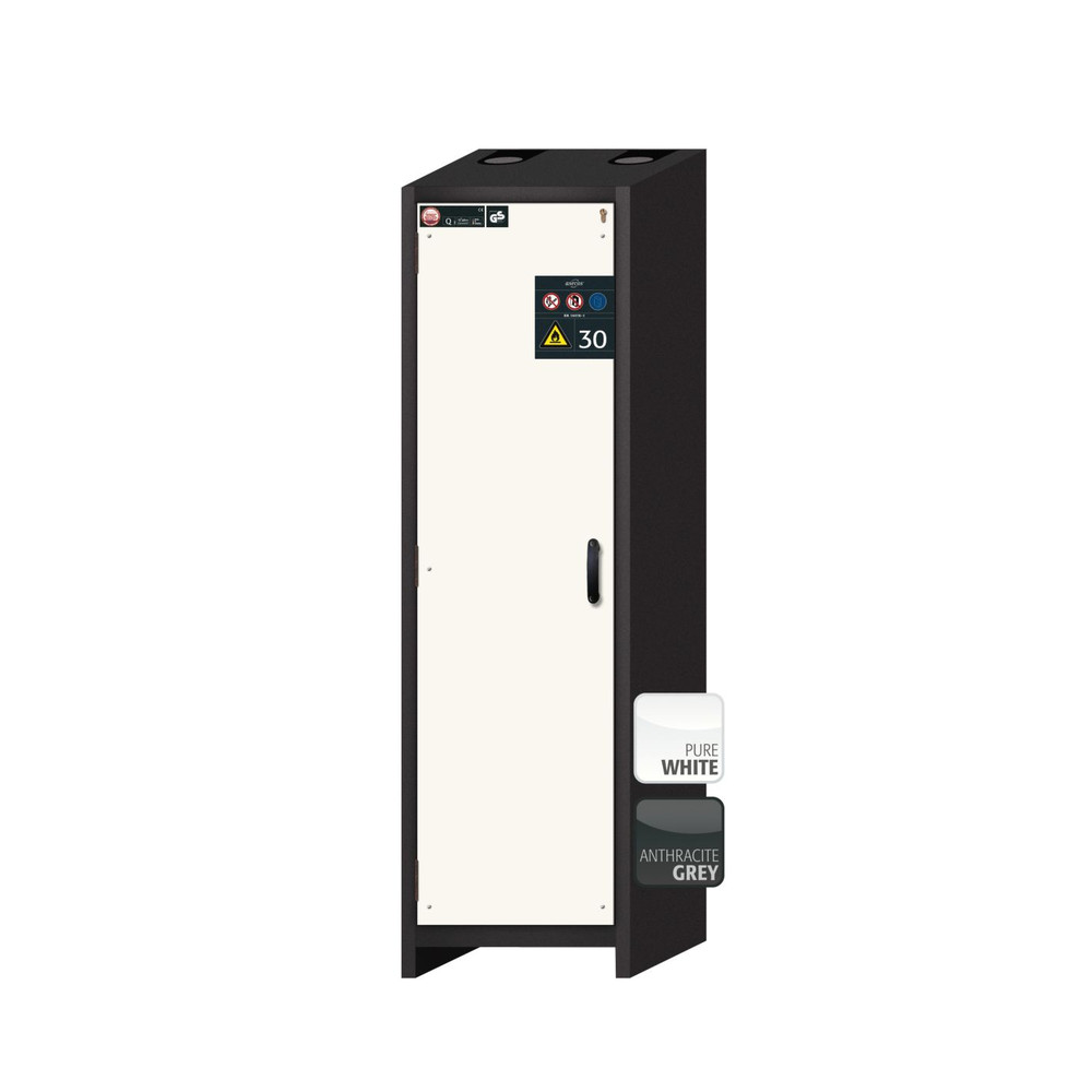 asecos® Sicherheitsschrank Q30.195.056 Typklasse 30 mit Flügeltür l H 1947 B 564 Produktbild img1 L