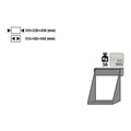 asecos® Flaschenhalter für Druckgasflaschenschrank LG, höhenverstellbar, 30695 Produktbild img1 S