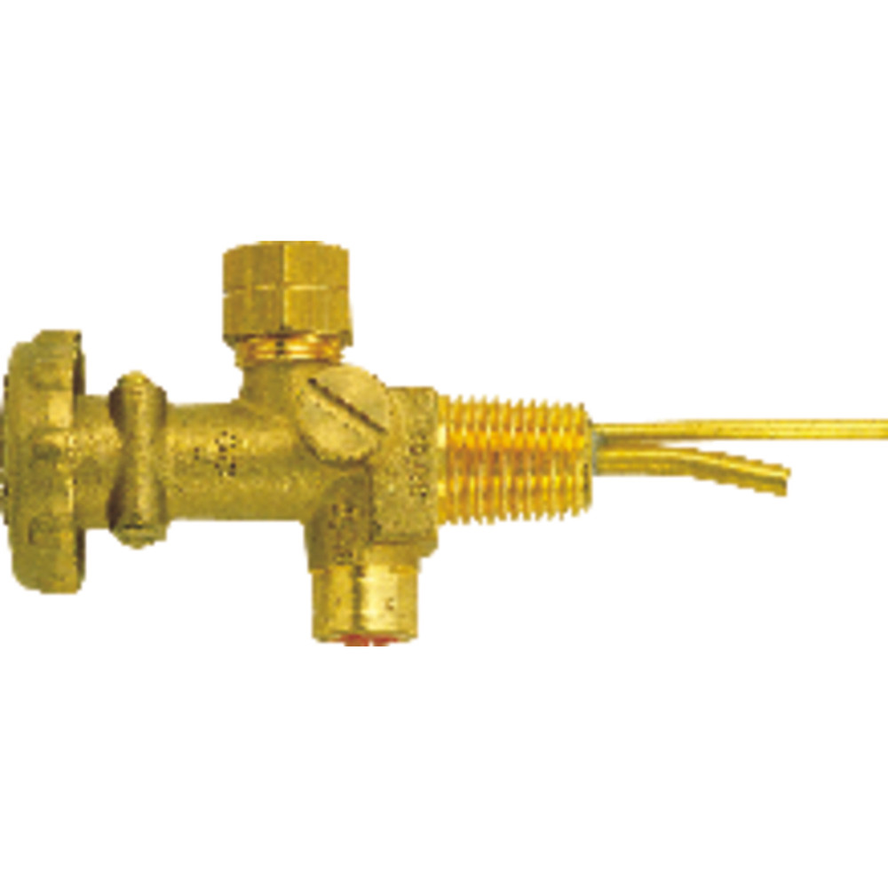 GCE rhöna® Kleinstflaschen-Ventil G3/8" L mit Überdrucksicherung Produktbild img1 L