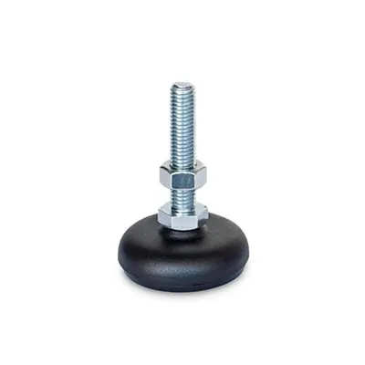 Produktbild von Ganter Norm® - Stellfüße, Stahlblech, mit Gummiauflage (30-80-M12-80-A5-SK)