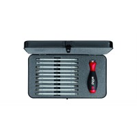 Produktbild von Wiha® - Wechselklingen-Set 281 B11 11-teilig mit Halter für Schlitz/PH/PZ/6-kan