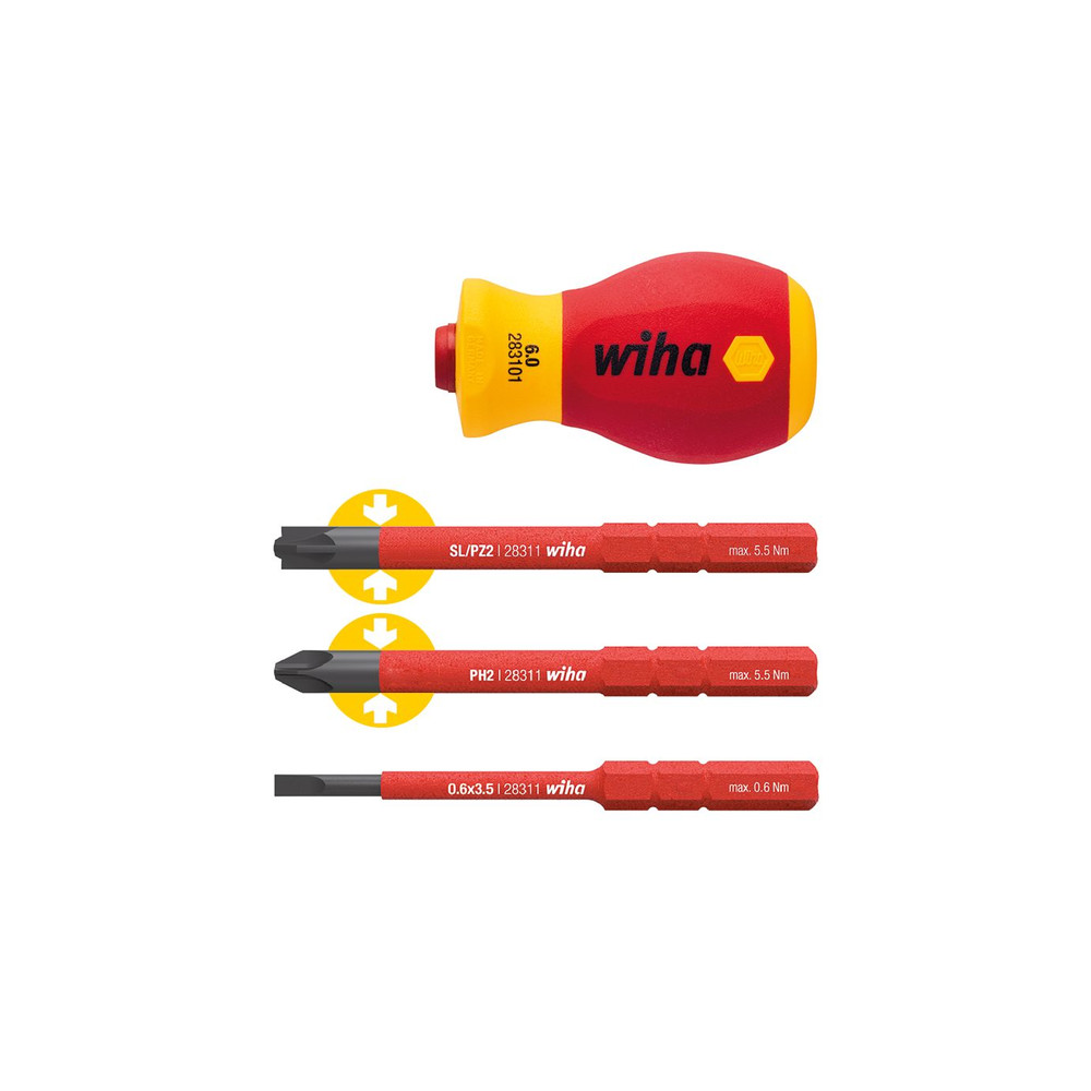 Wiha® Werkzeug-Sortiment SB 2831 0101 4-teilig Produktbild img1 L