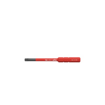 Produktbild von Wiha® - VDE Wechselklinge 2831-15 für TORX® 5,5 N·m 6mm T20x75mm