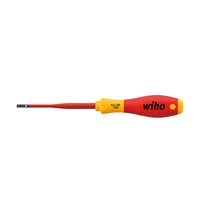 Wiha Schraubendreher SoftFinish® electric slimFix Schlitz Produktbild