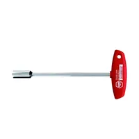 Produktbild von Wiha® - Schraubendreher Sechsk. auß. m.Bohrg. 336 gehärt. KF Quergriff SW8x200m
