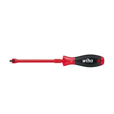 Produktbild von Wiha® - Schraubendreher Schlitz 398 Haltefunkt. Kunststoff Rundgriff 2,5x0,4x75