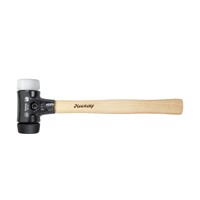 Produktbild von Wiha® - Schonhammer 832-39 Kautschuk/PA m.weich/sehr hart Hickory 80mm ø840mm