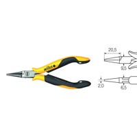 Produktbild von Wiha® - Rundzange Z 37 0 04 ESD rund, spitz zulaufend Mehrkomponenten 120mm