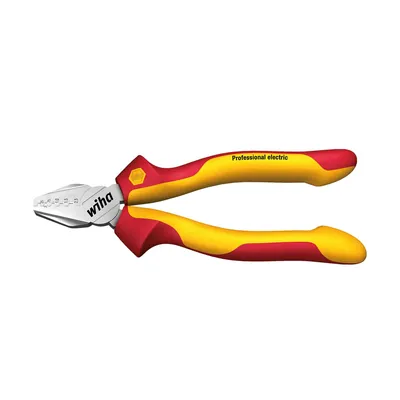 Produktbild von Wiha® - Crimpzange Z 60 0 06 VDE verchromt Mehrkomponenten 0,25-16mm² 180mm