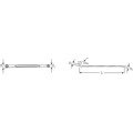 Produktbild von STAHLWILLE® - Doppelringschlüssel Spline Größe 12 x 14 3/8 x 7/16" L.250mm