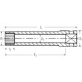 Produktbild von STAHLWILLE® - 3/8" (10mm) Steckschlüsseleinsatz Spline SW.7/16" L.54mm