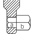 Produktbild von STAHLWILLE® - Vierkant-Verbindungsteil Größe 3/8" x 3/8"