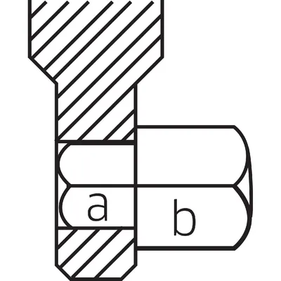 Produktbild von STAHLWILLE® - Vierkant-Verbindungsteil Größe 3/8" x 3/8"