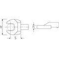 Produktbild von STAHLWILLE® - Maul-Einsteckwerkzeug SW.30mm Wkz.Aufn.22x28mm