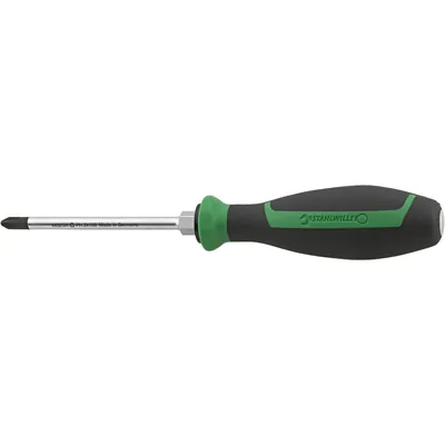 Produktbild von STAHLWILLE® - Kreuzschlitzschraubendreher|DRALL + PZ Größe Klingen-L.100mm