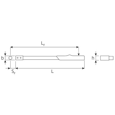 Produktbild von STAHLWILLE® - Drehmomentschlüssel Serien MANOSKOP® m.Aufnahme f.Einsteckwerkzeu