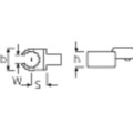 Produktbild von STAHLWILLE® - OPEN-RING-Einsteckwerkzeug SW.14mm Wkz.Aufn.9x12mm