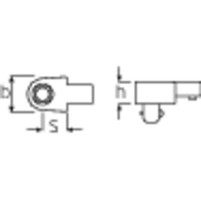 Produktbild von STAHLWILLE® - Vierkant-Einsteckwerkzeug Größe 5 Außen-4kant 3/8" Wkz.Aufn.9x12m