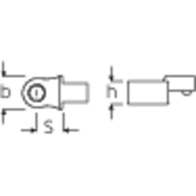 Produktbild von STAHLWILLE® - Bit-Halter-Einsteckwerkzeug Größe 10 Innen-6kant 8mm / 5/16" Aufn