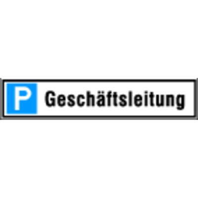 Produktbild von SafetyMarking® - Parkplatzschild 520 x 110mm Alu, "Besucher"