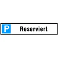 Produktbild von SafetyMarking® - Parkplatzschild Mitarb. Alu geprägt