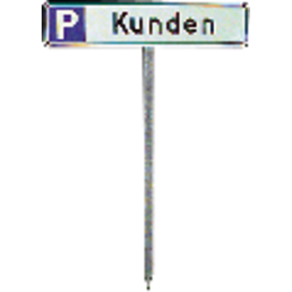 SafetyMarking® Einschlagpfahl 750mm für Parkplatzschilder Produktbild img1 L