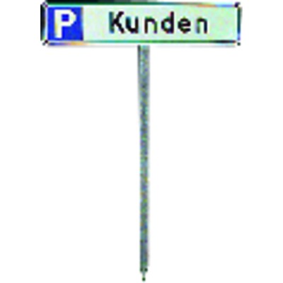 Produktbild von SafetyMarking® - Einschlagpfahl 750mm für Parkplatzschilder