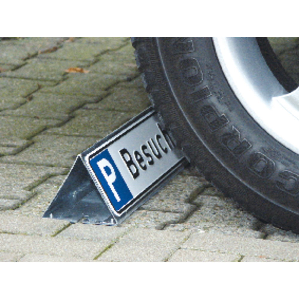 SafetyMarking® Parkbegrenzung für Parkplatzschild Stahl verzinkt Produktbild img1 L