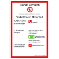 Produktbild von SafetyMarking® - Brandschutzordnung 200x300mm PVC