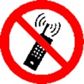 Produktbild von SafetyMarking® - Verbotszeichen P013 "Eingeschaltete Mobiltelefone verboten" Fo