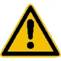 Produktbild von SafetyMarking® - Warnzeichen W001 "Allgemeines Warnzeichen" Folie selbstklebend