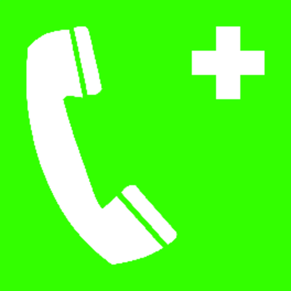SafetyMarking® Rettungszeichen E004 "Notruftelefon" Produktbild img1 L