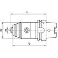 Produktbild von WTE - Präzisions-Bohrfutter DIN 69893A 0,5-13 HSK 63