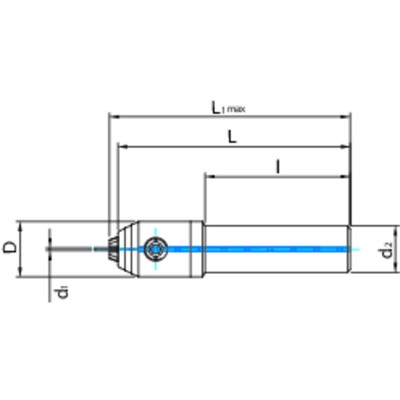 Produktbild von WTE - MICRO-Universal-Bohrfutter zylindrisch 16x160 0,2-3,4mm