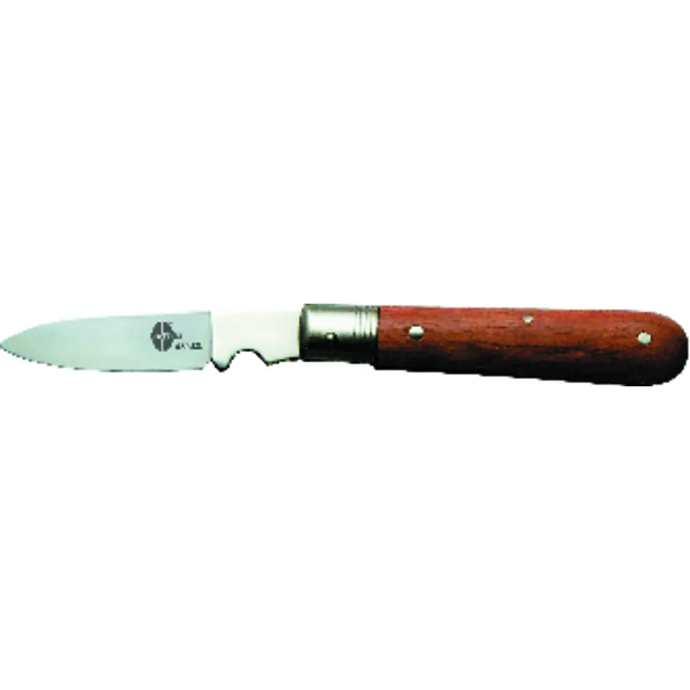 Hesse Kabelmesser klappbar 1-teilig Holzgriff Produktbild img1 L