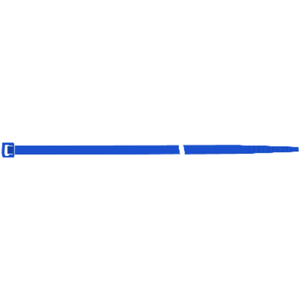 SapiSelco® Kabelbinder Nylon blau 4,5x280mm 100 Stück Produktbild img1 L