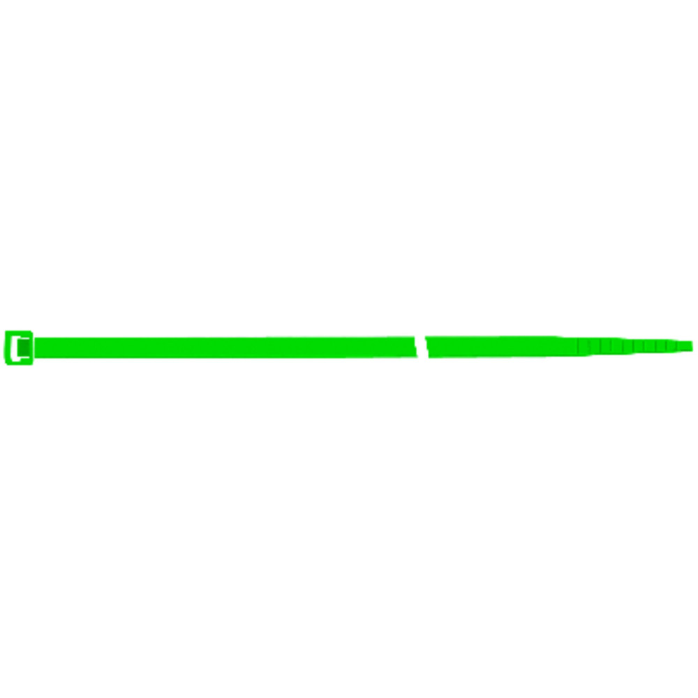SapiSelco® Kabelbinder Nylon grün 4,5x280mm 100 Stück Produktbild img1 L