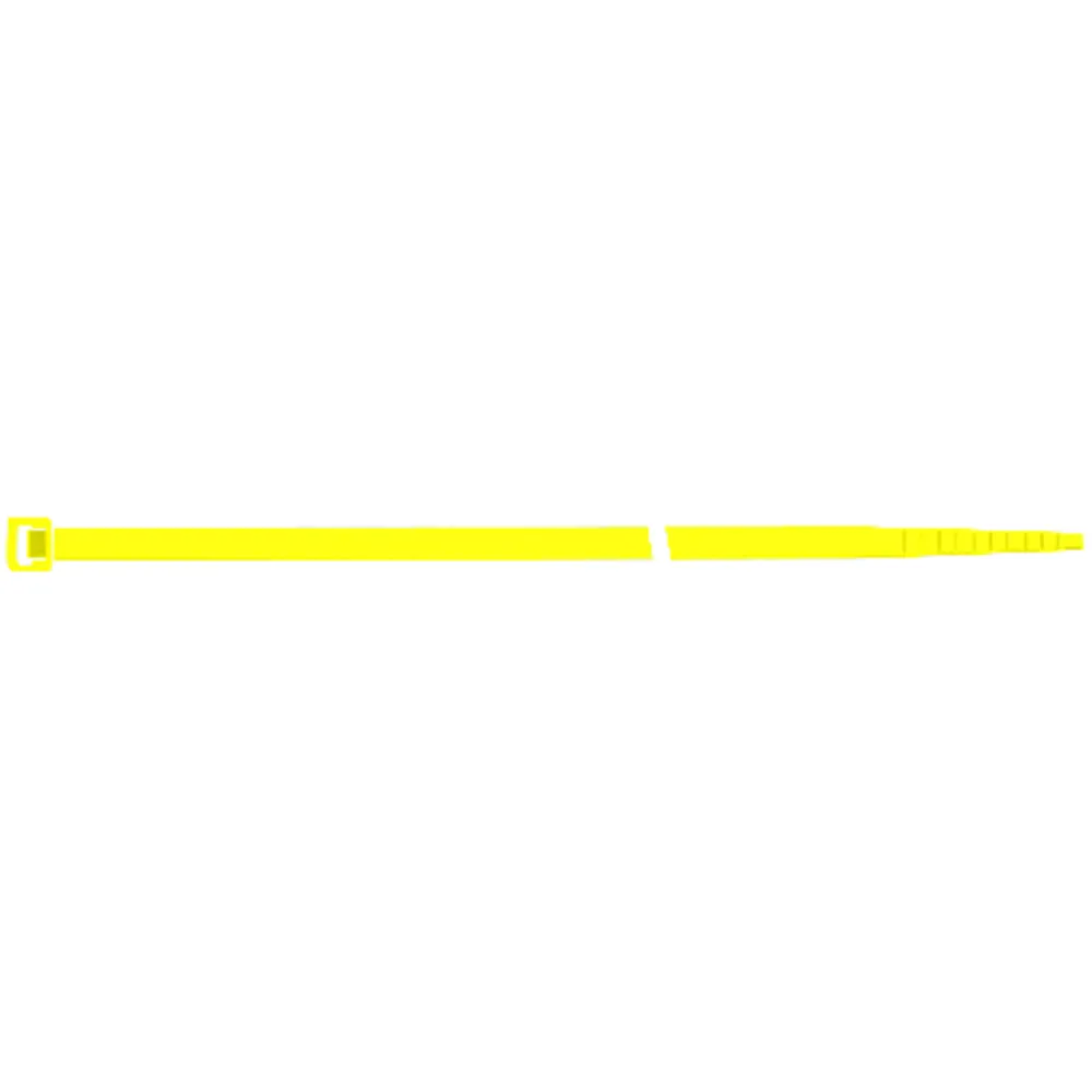 SapiSelco Kabelbinder Nylon gelb 4,5x280mm 100 Stück Produktbild img1 L