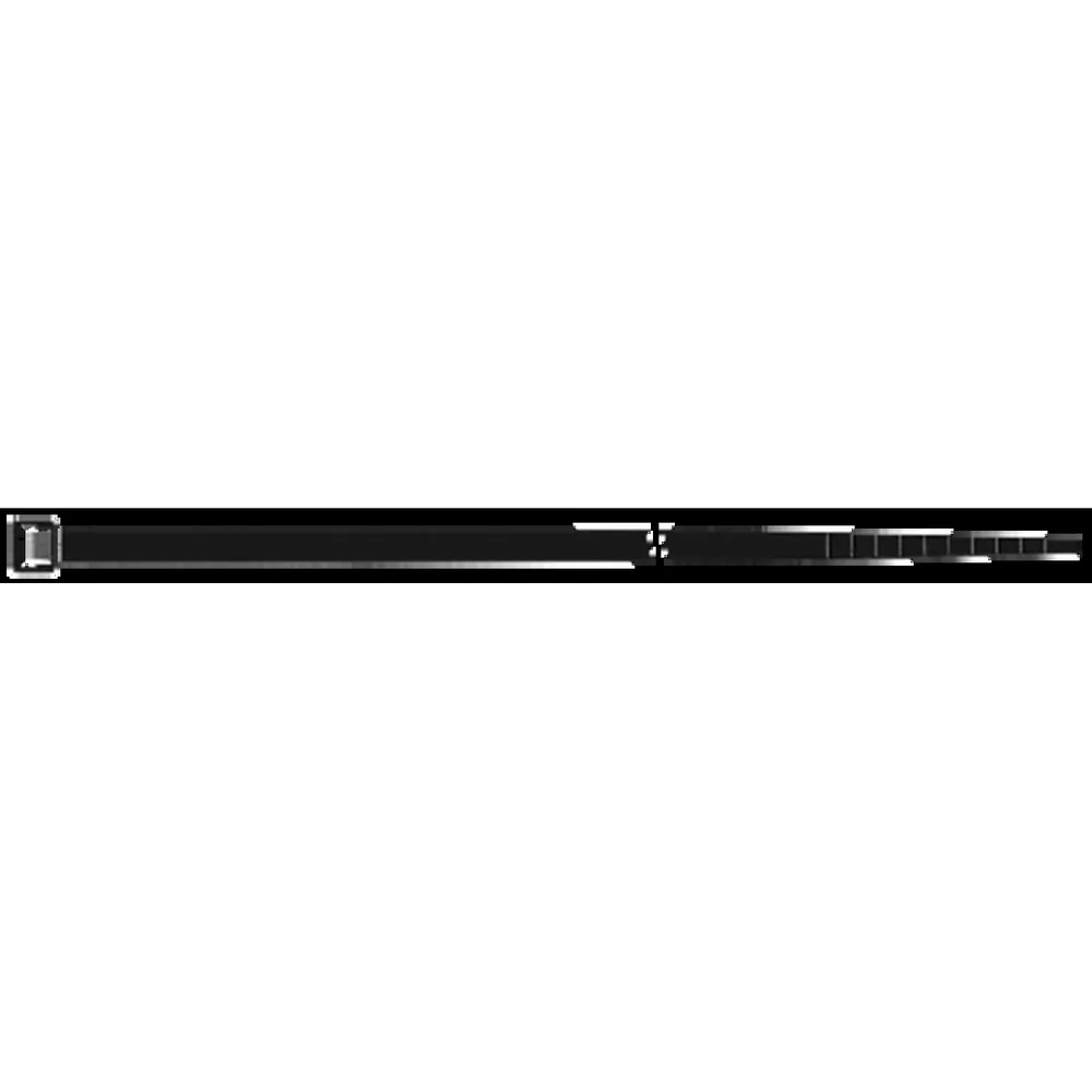 SapiSelco Kabelbinder, Polyamid 6.6, selbstlöschend, schwarz Produktbild img1 L
