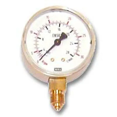 Produktbild von ELMAG - Arbeitsdruckmanometer (Argon-CO₂) für Druckregler zu Stahlflasche ø63mm