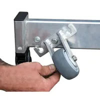 MUNK Günzburger Steigtechnik Aluminium-Klappleiter mit ´roll-bar´-Traverse Produktbild