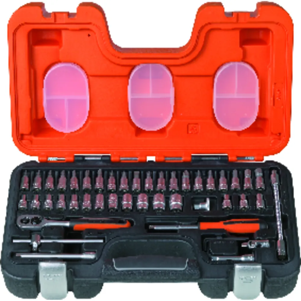 BAHCO Steckschlüssel-Satz 1/4" 46-teilig Produktbild img1 L