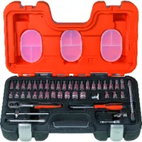 BAHCO Steckschlüssel-Satz 1/4" 46-teilig Produktbild