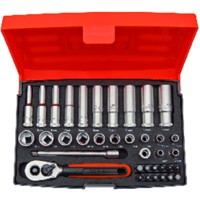 Produktbild von BAHCO® - Steckschlüssel-Satz 1/4" SL25L